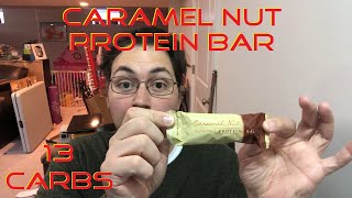 Caramel Nut Protein Bar  Awaken 180 Food Reviews [upl. by Nraa]