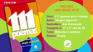 PNLD 2023  Obras Literárias  Trabalhando Poesia com quot111 Poemas para Criançasquot em sala de aula [upl. by Anelem]