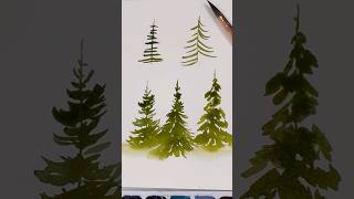 Improve your watercolour trees with these tips [upl. by Kcirdla463]