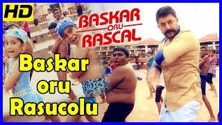 Bhaskar Oru Rascal  Bhaskar Oru Rasucolu Song  Amala Paul and Arvind Swamy have fun with kids [upl. by Irim]