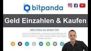 Bitpanda  Geld einzahlen amp Kryptowährung Kaufen [upl. by Rumpf572]