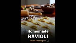 Master the Art of Homemade Ravioli From Fresh Pasta to Delicious Fillings [upl. by Ecneitap201]