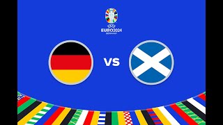 Deutschland  Schottland  Europameisterschaft 2024  1 Spieltag Vorrunde  EA Sports FC 24 Orakel [upl. by Stillas]