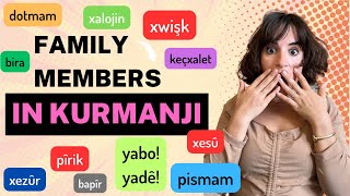 Learn Kurdish Kurmanji Family Members Vocabulary and Greetings  Kurdish Lessons for Beginners [upl. by Dyna]