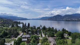 Naramata British Columbia Drone Video [upl. by Atiuqehc912]