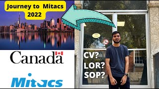 Journey to Mitacs  Suggestion from Mitacs Intern  2022 for Globalink Internship [upl. by Hermia]