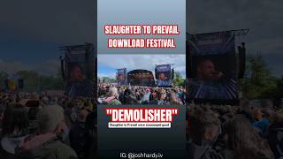 DEMOLISHER  DOWNLOAD FESTIVAL 2024 SlaughterToPrevail AlexTerrible DownloadFestivalTV [upl. by Kedezihclem]