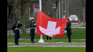 5Wachbataillon Botschafterin Schweiz akkreditiert [upl. by Xel]