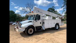 2007 International DuraStar 4300 4x2 BucketMaterial Handling Truck 233928 Miles [upl. by Proud]