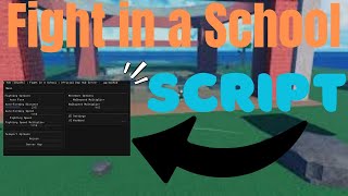 CRAZY Script Fight in a School 🎒🔥  NEW UPDATE AutoFight God Mode amp More 💥📚 [upl. by Shandee955]