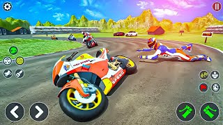 MOTO RIDER BIKE RACING 2024  MOTORCROSS BIKE DRIVING  MOTOR BIKE RACING  ANDROID GAMEPLAY FHD [upl. by Yliab610]