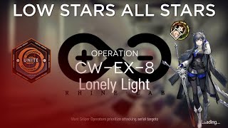 【Arknights】CWEX8 Challenge Low Rarity Guide [upl. by Adon]