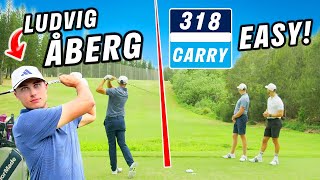 Ludvig Åbergs INCREDIBLE Driver Swing Tips [upl. by Lauber]