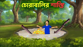 চোরাবালির শাস্তি  Bengali Moral Stories Cartoon  Notun Rupkothar Bangla Golpo  Dhadha Point [upl. by Faso]