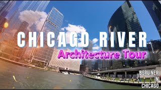 Sehenswert 🤩 🇺🇸 Bootstour auf dem Chicago River 4K HD berlinerinchicago chicago [upl. by Dare42]