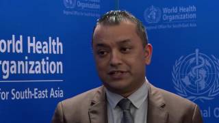 Interview with Gagan Thapa Minister of Health of Nepal [upl. by Mcdonald530]