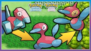 Pokémon BDSP  How To Get Porygon amp Evolve It [upl. by Annahsed]