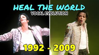 Heal The World  Live Vocal Evolution 19922002 【Michael Jackson】 [upl. by Comptom]