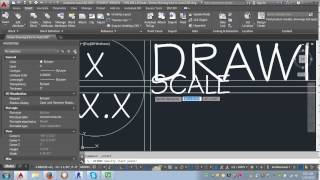 AutoCAD Demo  Using attributes in a block and creating an annotative block [upl. by Margaretha]