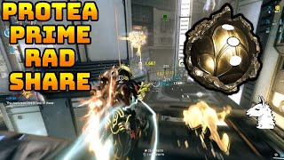 Lets Play Warframe  Protea Prime Radshare [upl. by Nnayllehs]