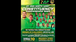 Jamaica Labour Party St Ann North West Conference  Andrew Holness etc [upl. by Elrak268]