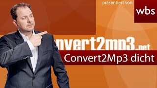 Convert2Mp3net ist dicht  Musikindustrie erzielt Vergleich  Rechtsanwalt Christian Solmecke [upl. by Eimirej]