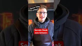 DAS GEHEIMNIS VOM METZGER Secreto Steak vom Schwein metzger shortsmitmarietta kochen [upl. by Idroj]