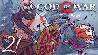 God of War HARD MODE God of War 4 Part 21  w The Completionist [upl. by Ahsei]