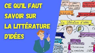 LA LITTÉRATURE DIDÉES  ce qu’il faut savoir pour le BAC de français et pour BRILLER en société [upl. by Hulbard]