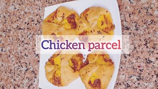 zingy parcel recipe  dominos style zingy chicken parcel recipe  homemade parcel [upl. by Asyla]