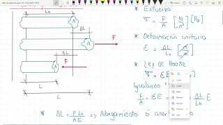 ELASTICIDAD  EJERCICIOS DE TRACCION Y COMPRESION [upl. by Eynenihc]