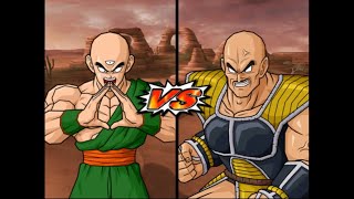 DBZ BT3 Tien VS Nappa [upl. by Sup]