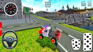 Motocross Race On Motorcycle City Road Motorcycle Impassable Stunts  Xtreme Motorbikes Android Game [upl. by Nauqel]