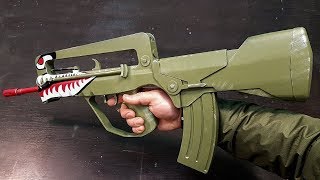 How to make FAMAS SPITFIRE from CSGO DIY [upl. by Aleira]