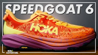 Oh dear NOT what I was expecting  HOKA Speedgoat 6 First Run and Initial Review  Run4Adventure [upl. by Einahpetse]