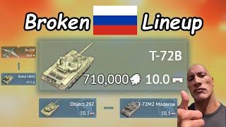 Grind Russian Tech Tree💀But Using Broken Lineup [upl. by Ariadne]