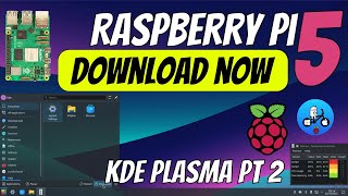 My Linux setup Raspberry Pi 5 Part 2 KDE Plasma [upl. by Idnak]