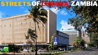 WHAT LUSAKA ZAMBIA LOOK LIKE IN 2024  DRIVE THROUGH THE CITY OF LUSAKA ZAMBIA 🇿🇲 [upl. by Chuipek]