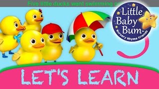 Lets Learn  Nursery Rhymes for Kids  Songs for Kids  Learn with Little Baby Bum [upl. by Absalom]