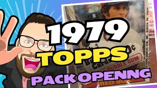 AMAZING 1979 Topps Cello Pack Opening – Discovering Old School Baseball Gems [upl. by Flosi]