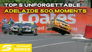 Top 5 Unforgettable Adelaide 500 Super2 Moments  Dunlop Series 2024 [upl. by Kcirdor505]