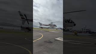 Helicopter landing sceneshorts viralvideo newsong [upl. by Llerat496]