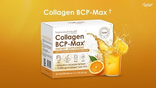 The Power of Bioactive Collagen Peptides with Collagen BCP Max 🍊 [upl. by Siuqcram]