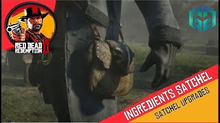 Red Dead Redemption 2 Ingredients Satchel [upl. by Harihat]