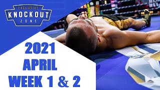 Boxing Knockouts  April 2021 Week 1 amp 2 knockoutzone [upl. by Vadim651]