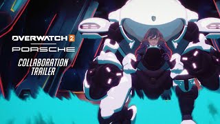 Overwatch 2  Porsche  Collaboration Trailer [upl. by Narmis111]