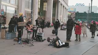 Bella Ciao  Busking Performance [upl. by Kcirdnek]