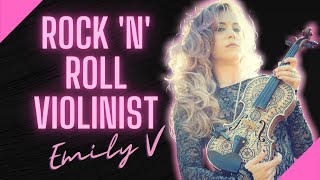 Rock N Roll Violinist  Emily V [upl. by Jakob]