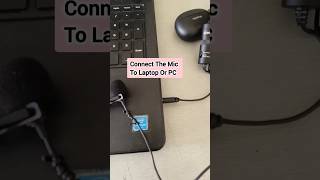 How To Connect boya mic to laptop  How to connect boya mic to pc  boya mic sound problem audio [upl. by Aivin]