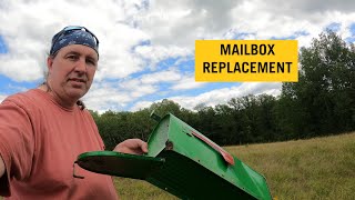 How to fix a broken mailbox [upl. by Lednew]